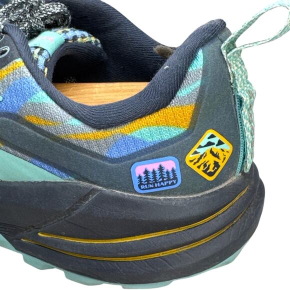 Brooks Cascadia 16 Black Teal Blue Trail Running Athletic Sneaker Shoe Women 9.5 - Picture 9 of 11